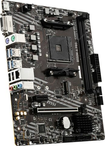 Základní deska MSI B550M-A PRO / AMD B550 / DDR4 / SATA III RAID / USB / GLAN / M.2 / sc.AM4 / ATX