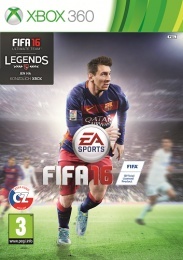 Microsoft XBOX 360 500GB + Fifa 16 / Exkluzivní edice / černá