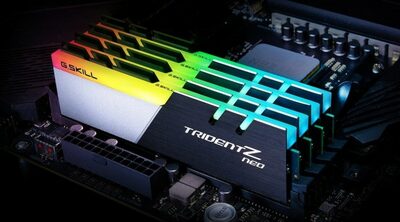 G.Skill Trident Z Neo 64GB (4x16GB) 3600 MHz černá / DDR4 / CL14-15-15-35 /  1.45V / XMP 2.0 / LED podsvícení