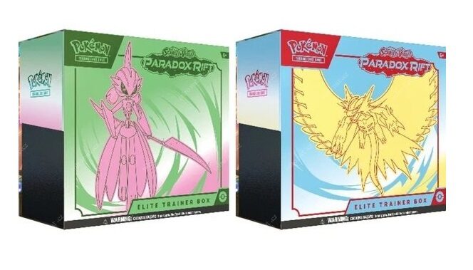 Pokémon TCG: SV04 Paradox Rift - Elite Trainer Box / od 6 let