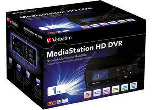 Verbatim mediastation hd dvr network multimedia recorder 500gb