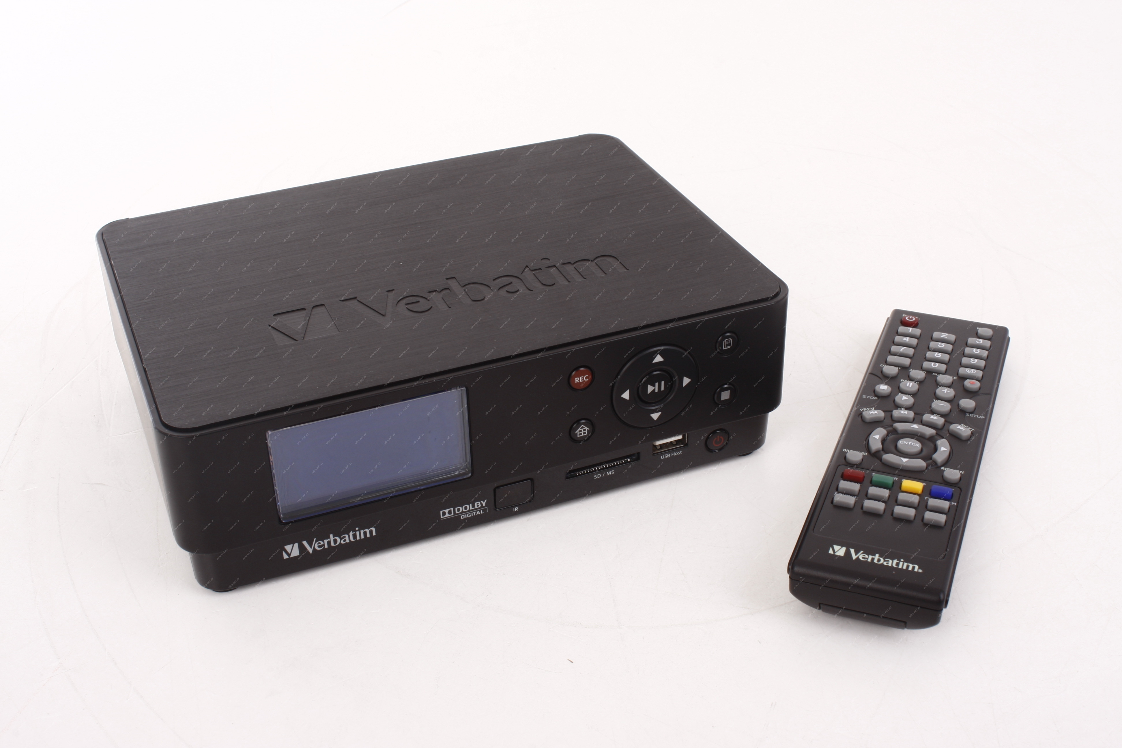 Verbatim mediastation hd dvr network multimedia recorder 500gb