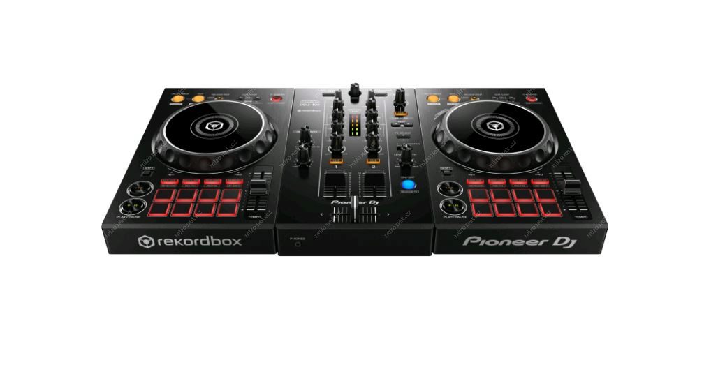 Pioneer DJ DDJ-400 kontrolér s Rekordbox DJ černá | Mironet.cz
