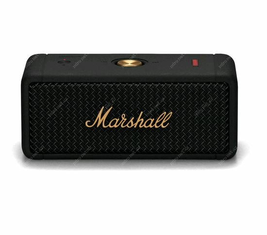 Marshall Emberton BT černo-mosazná / Bluetooth reproduktor / 2x10