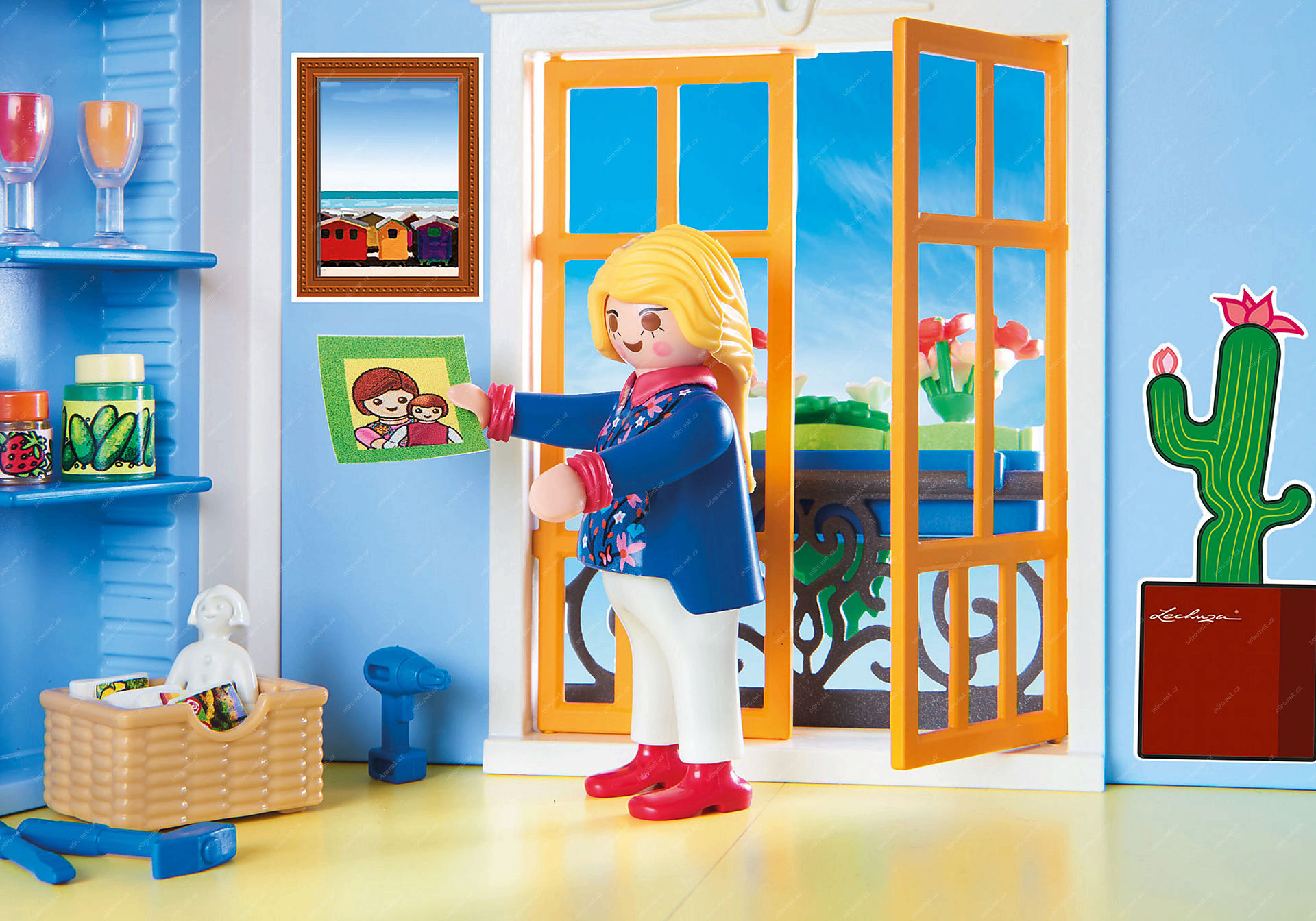 Dollhouse Moderní kuchyně Playmobil 70206 - bazar
