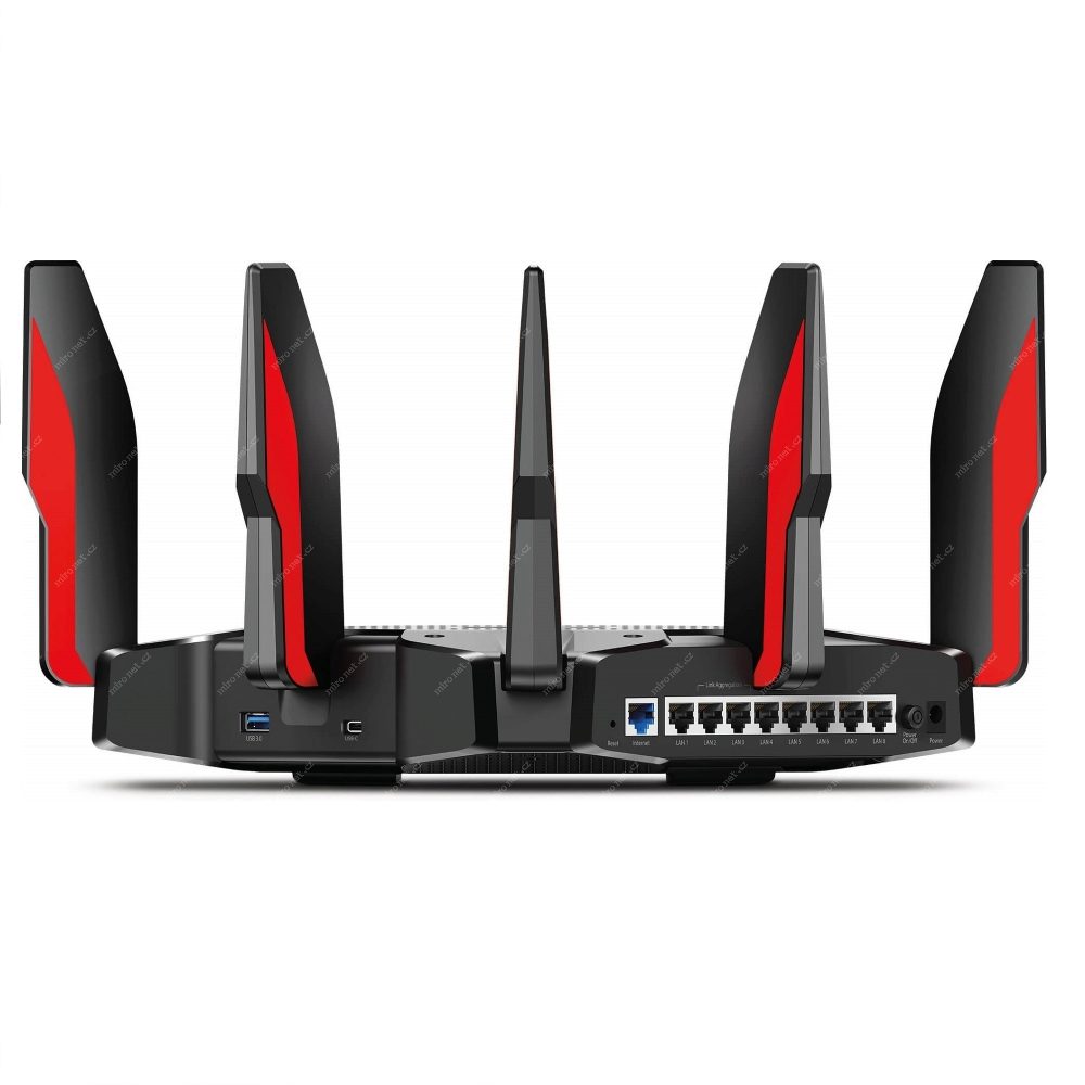 TP-LINK Archer AX11000 / Wi-Fi 6 Gaming Router / Tri-Band / 2.4GHz -  1148Mbps / 5GHz -2x 4804 Mbps / 8x GLAN / USB-CTP-L