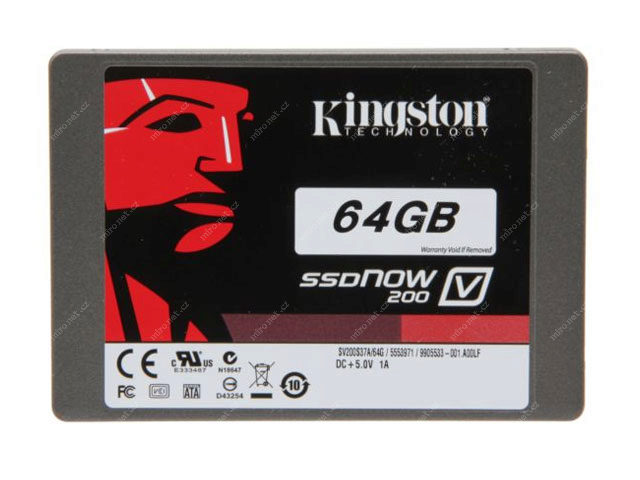 Kingston SSDnow V200 64GB / SSD / 2.5