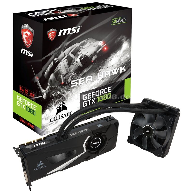 Graficka Karta Msi Geforce Gtx1080 Ti Sea Hawk X 1480 16mhz Mironet Cz