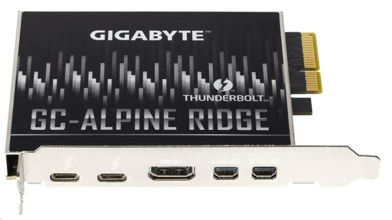 Gigabyte Gc Alpine Ridge Intel Thunderbolt 3 Certified Add In C Mironet Cz