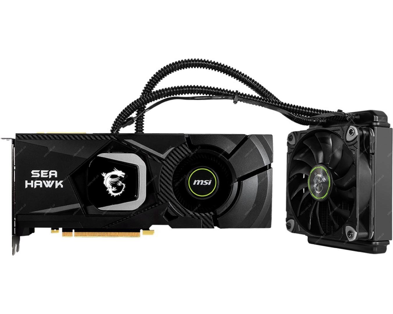 MSI GeForce RTX 2080 SEA HAWK X / 1845 MHz / 8GB GDDR6 14GHz / 25