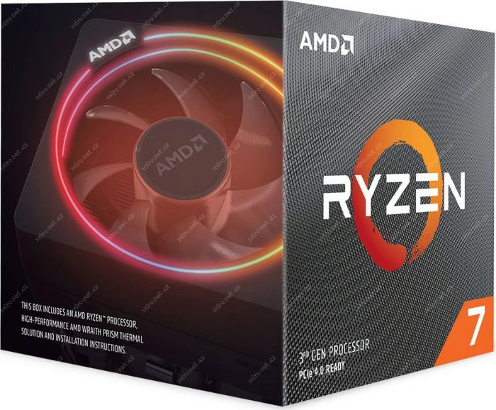 AMD RYZEN 7 3800X @ 3.9GHz / Turbo 4.5GHz / 8C16T / L1 512kB L2 4