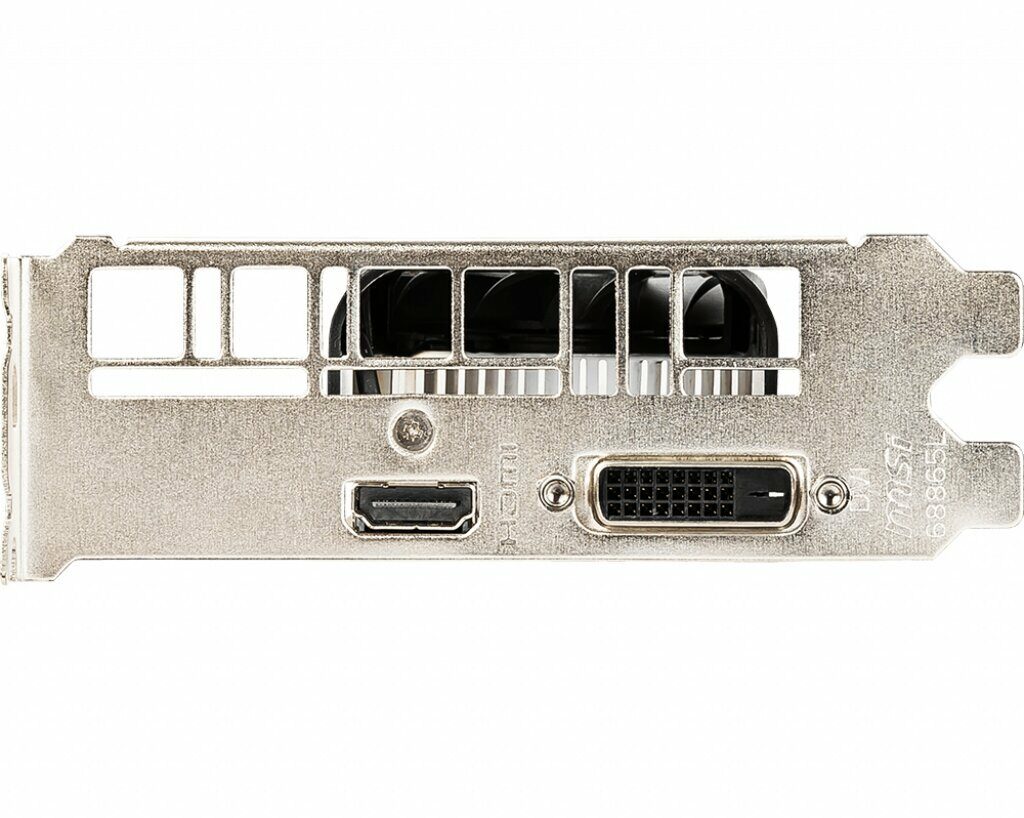 MSI GeForce GTX 1650 4GT LP OC. 1695MHz 4GB GDDR5 8GHz 128- 