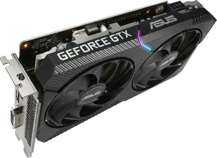 ASUS DUAL-GTX1660S-O6G-MINI / 1530-1830 MHz / 6GB GDDR6 14GHz / 1