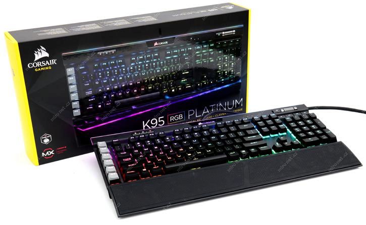 Corsair Gaming K95 Platinum Cherry Mx Speed Na Mechanicka H Mironet Cz