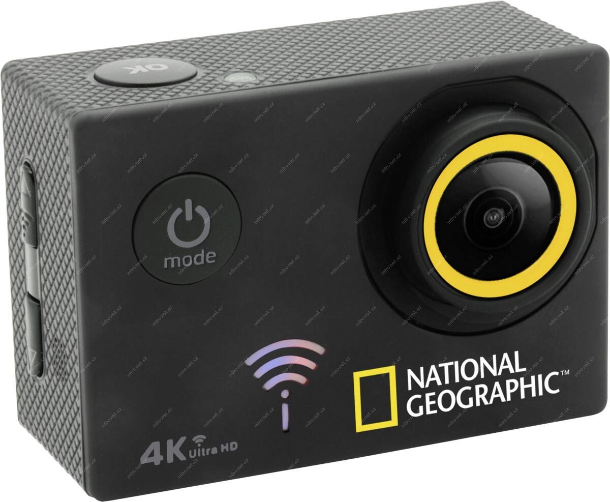 Caméra d'action Explorer 6 NATIONAL GEOGRAPHIC 4K Ultra-HD 60fps WiFi