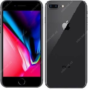 Mobilní telefon - Apple iPhone 8 Plus - 256GB černá / iOS11 / Roz