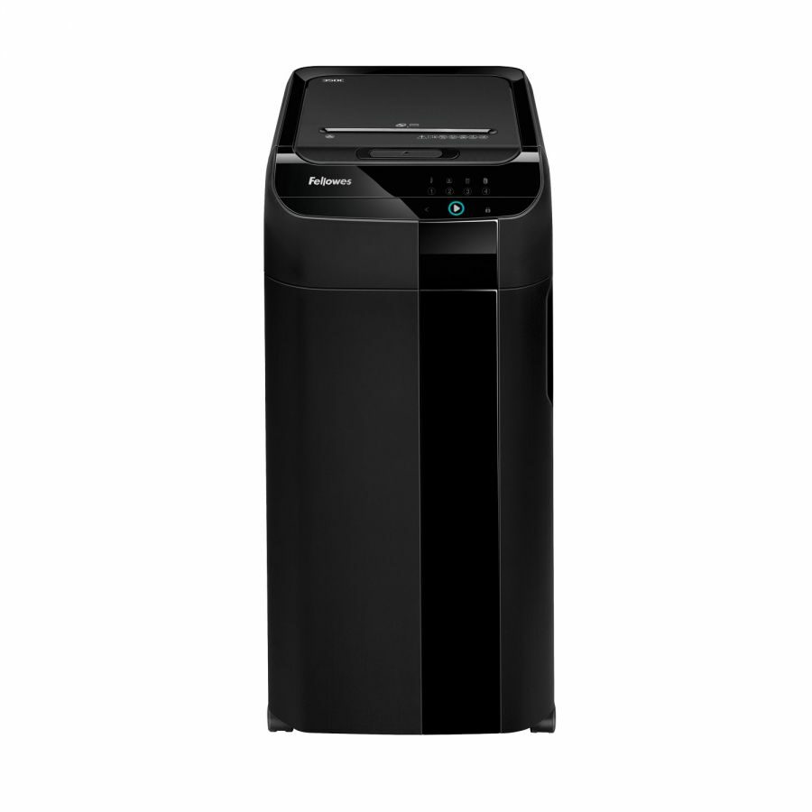 Fellowes Skartovač AUTOMAX 350C  300 listů 70g papíru  4×38 mm |  Mironet.cz