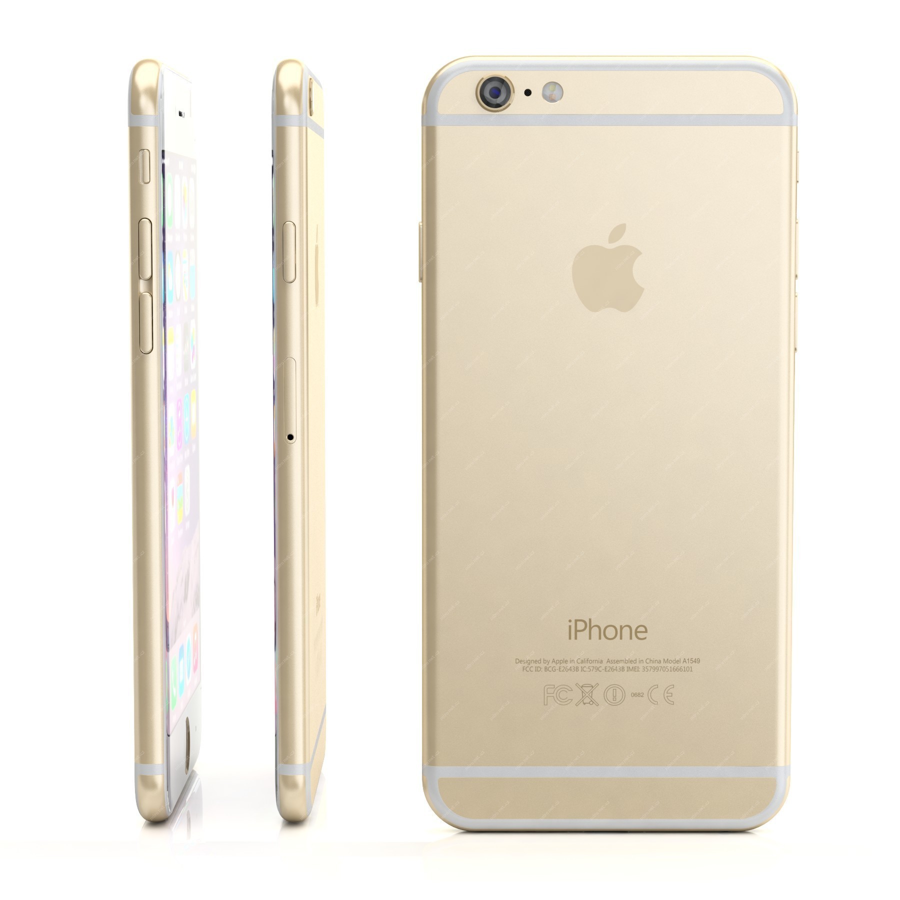 Mobilní telefon - Apple iPhone 6 - 64GB / iOS8.1.1CZ / zlatý