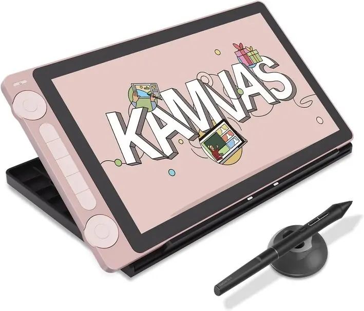 фото Графический планшет Huion Kamvas 13 Pink 3