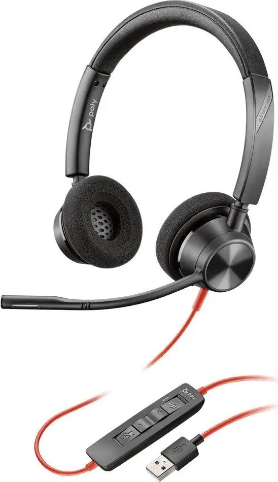 фото Наушники с микрофоном Poly Blackwire 3320 (76J16AA) 1