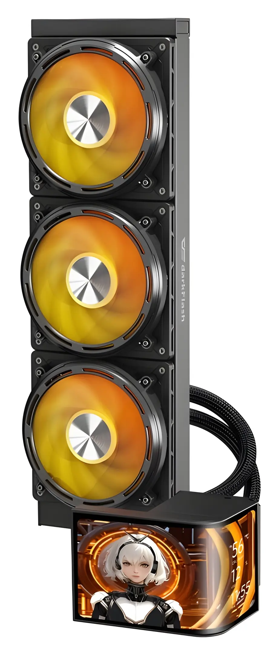 фото Водяне охолодження DarkFlash UV360 Black 3
