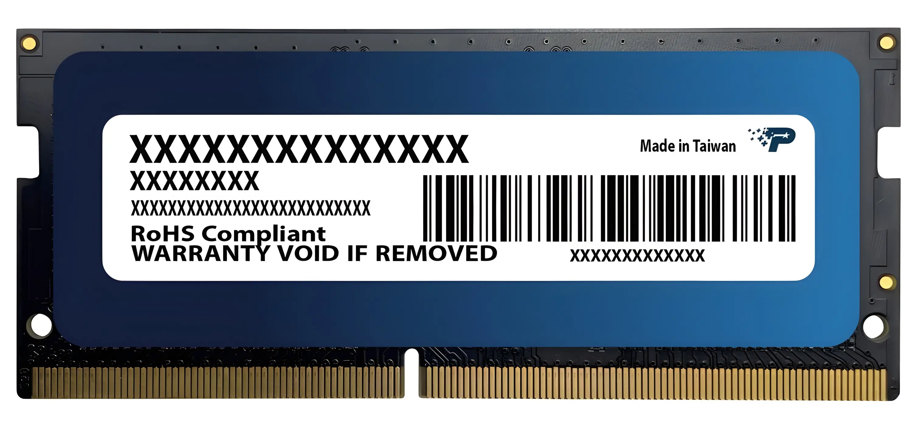фото Память для ноутбуков Patriot 12 GB SO-DIMM DDR5 5600 MHz (PSC512G56041HS) 1