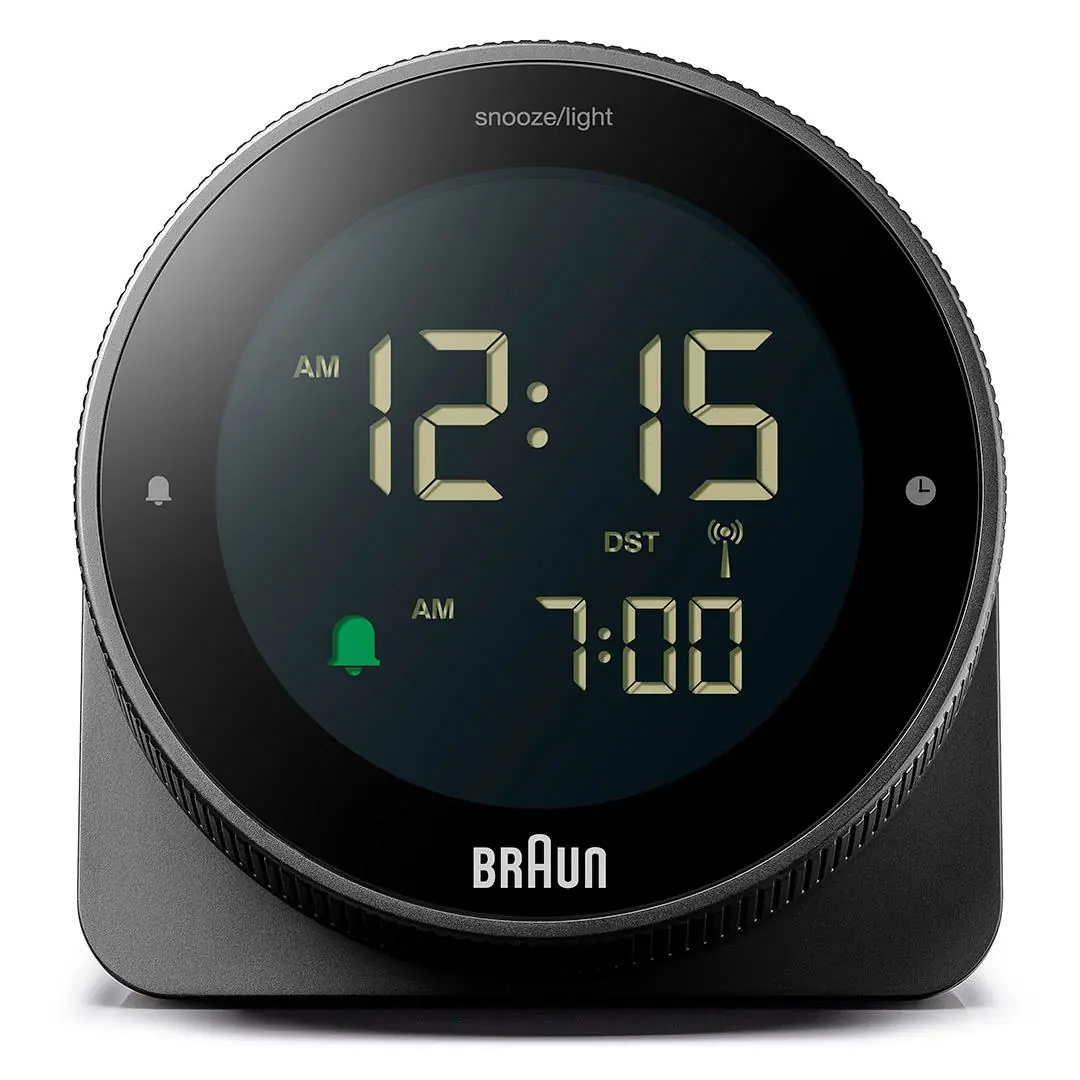 фото Настольные часы Braun BC24 Black 1