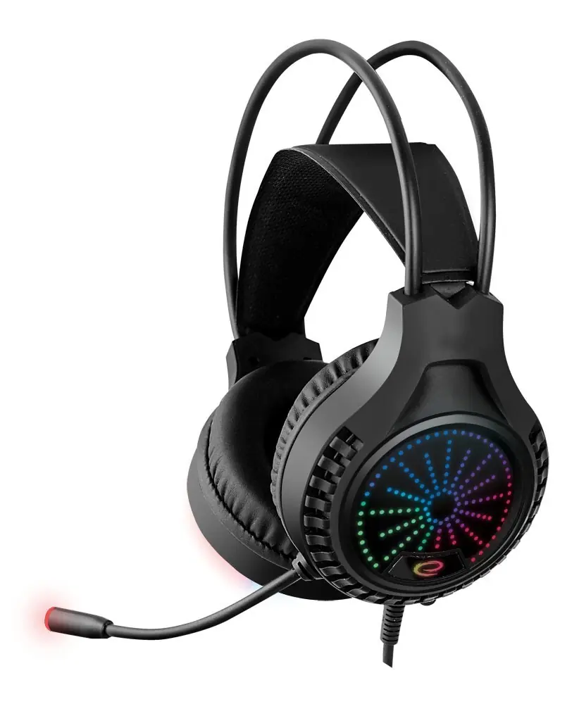 фото Наушники с микрофоном Esperanza Aviator RGB 5.1 Black (EGH5000) 1