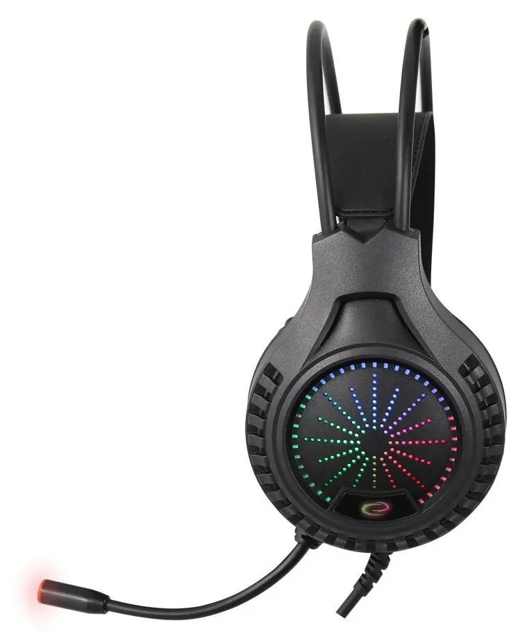 фото Наушники с микрофоном Esperanza Aviator RGB 5.1 Black (EGH5000) 2
