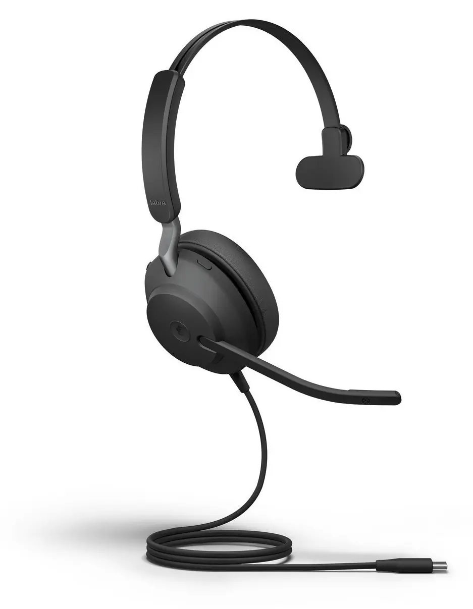фото Наушники с микрофоном Jabra Evolve2 40 SE USB-C Mono (24189-899-899) 1
