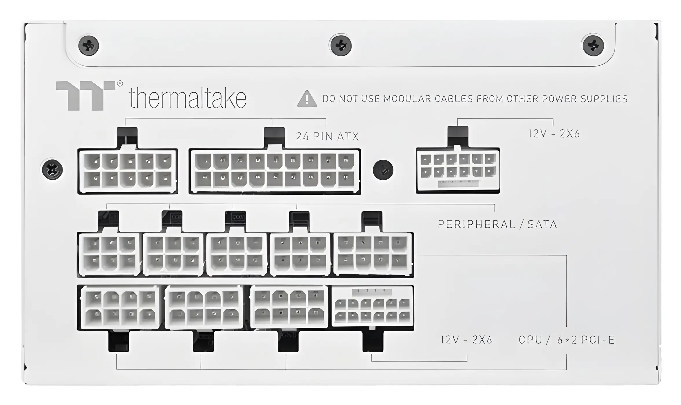 фото Блок живлення Thermaltake Toughpower XT 1200W White (PS-TPX-1200FNFAGE-W) 2