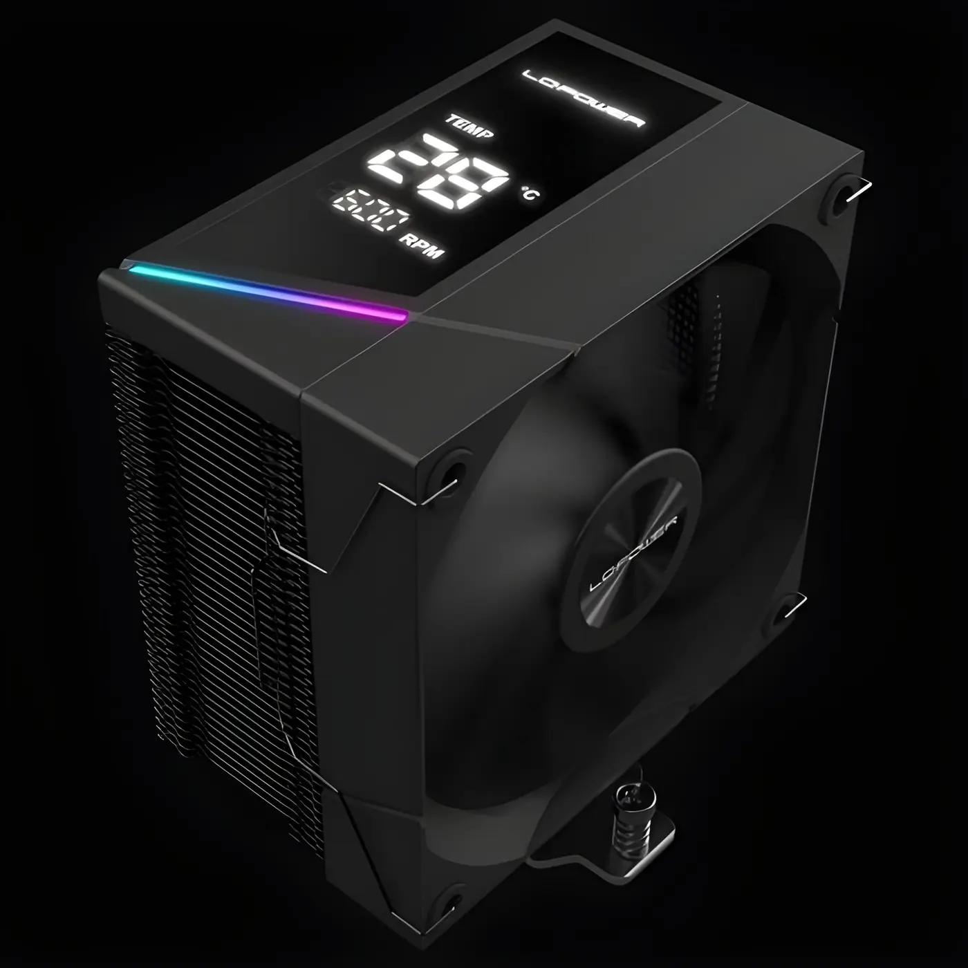 фото Повітряне охолодження LC-Power LC-CC-120-DB6-DIGI 1