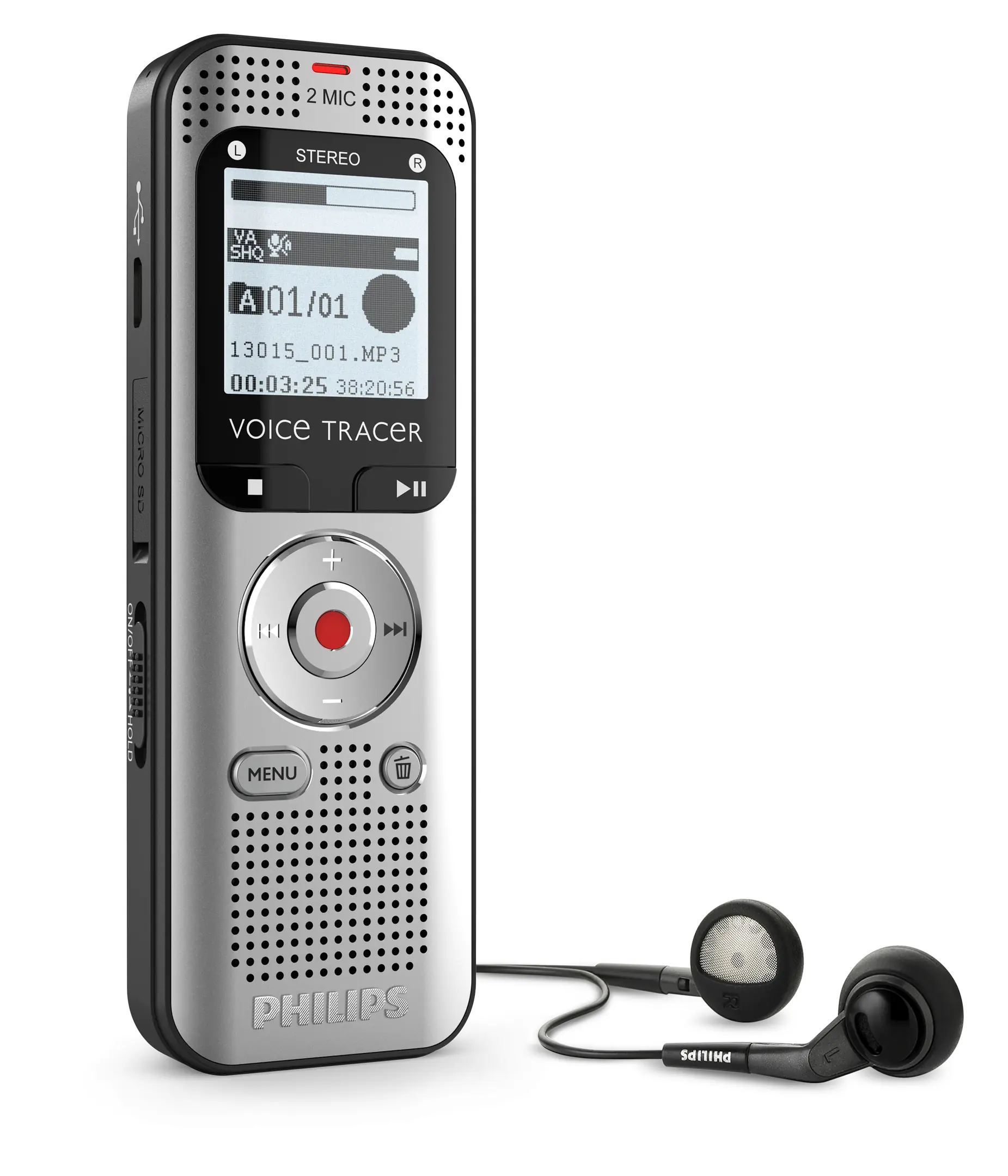фото Цифровой диктофон Philips DVT2015 2