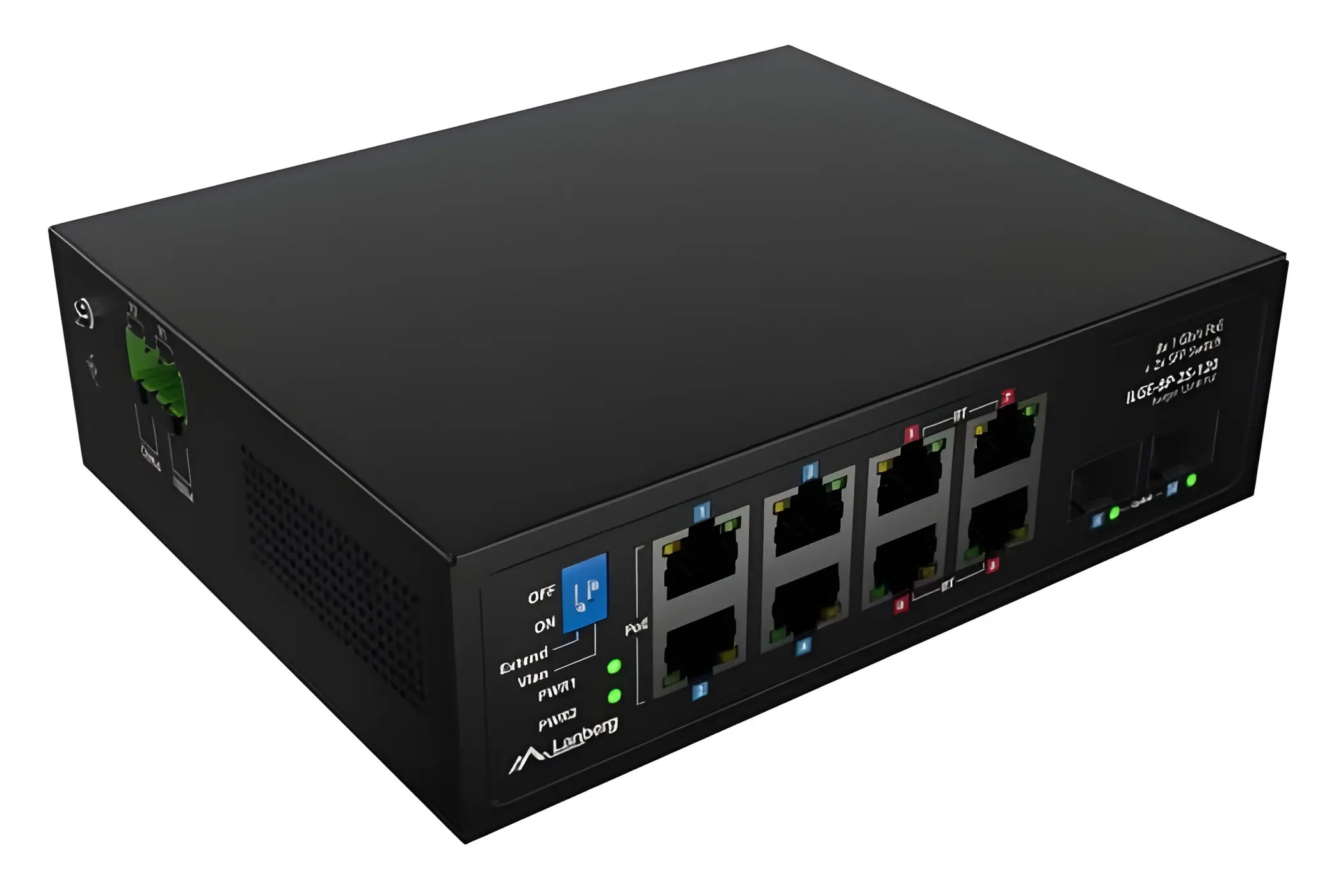 фото Коммутатор Smart Lanberg ILGE-8P-2S-120 1
