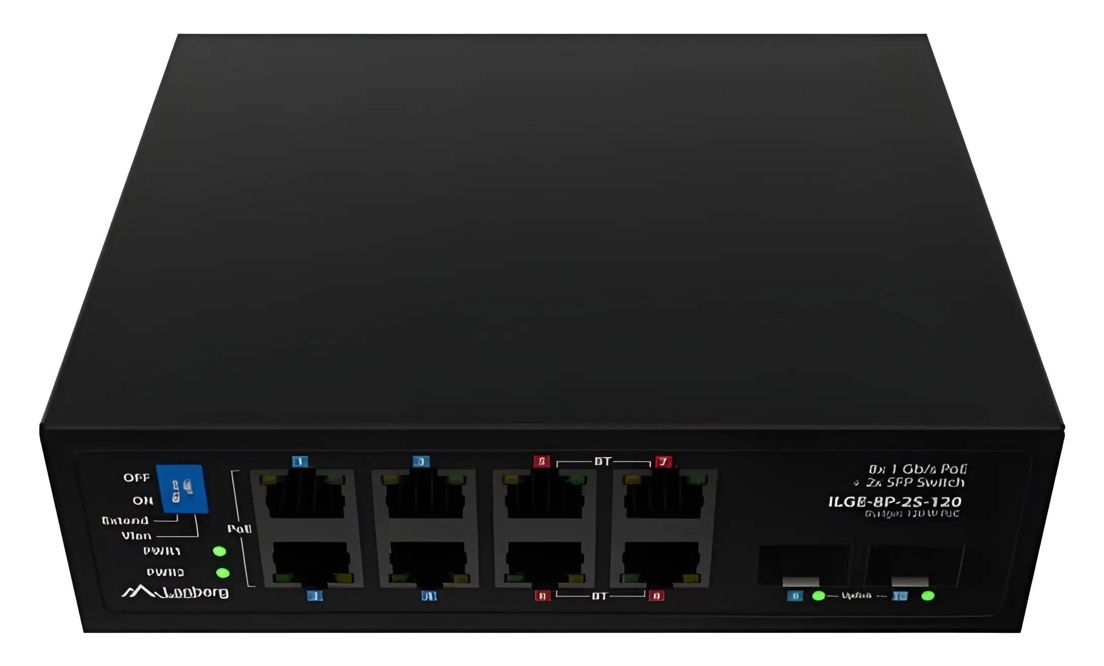 фото Коммутатор Smart Lanberg ILGE-8P-2S-120 3