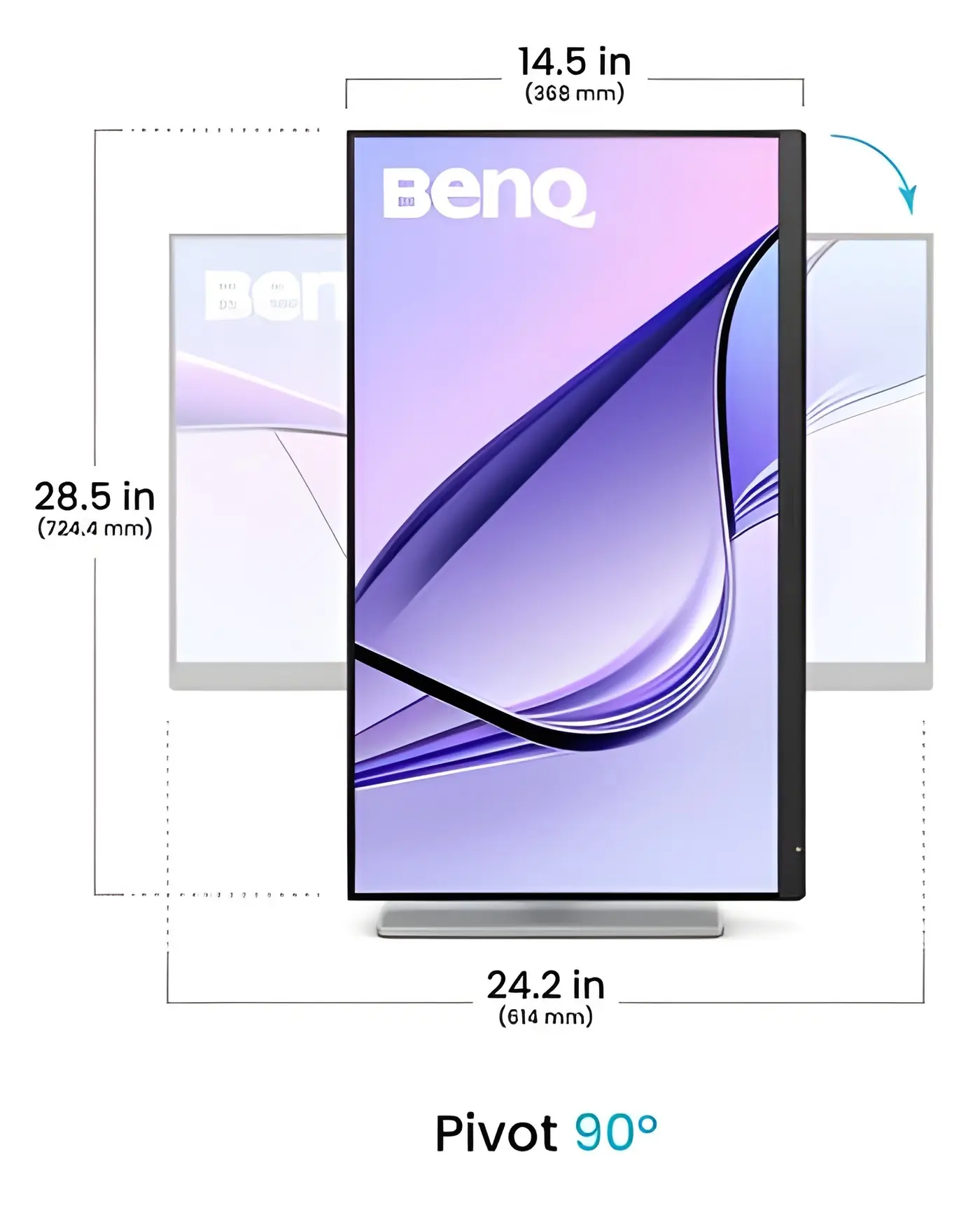 фото Монитор BenQ MA270S (9H.LNYLA.TBE) 3