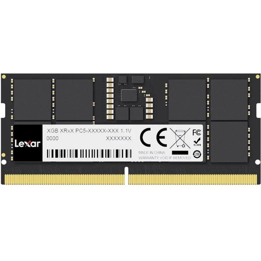 фото Память для ноутбуков Lexar 16 GB SO-DIMM DDR5 5600 MHz (LD5S16G56C46ST-HGN) 1