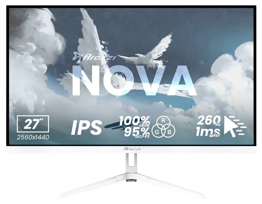 фото Монитор Arozzi Nova 27T2K260 White 1