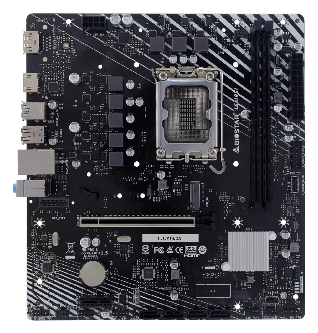 фото Материнская плата Biostar H810MTE 2.0 2
