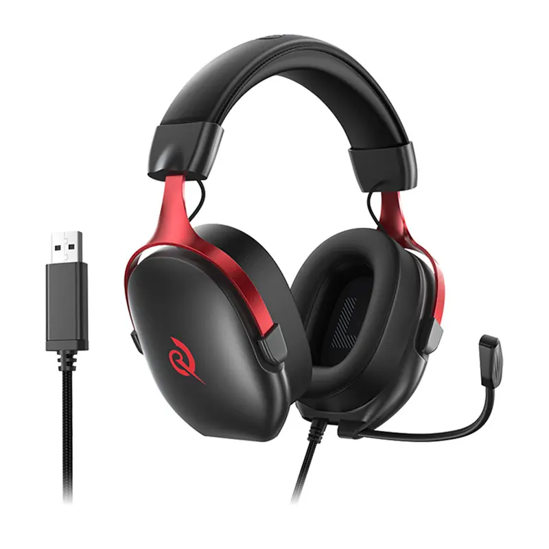 фото Наушники с микрофоном QCY Heroad VN200 Pro Black/Red 3