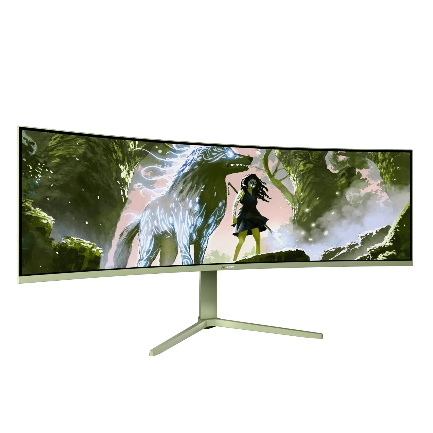фото Монитор Arozzi Nova 49T2K165 Green 2