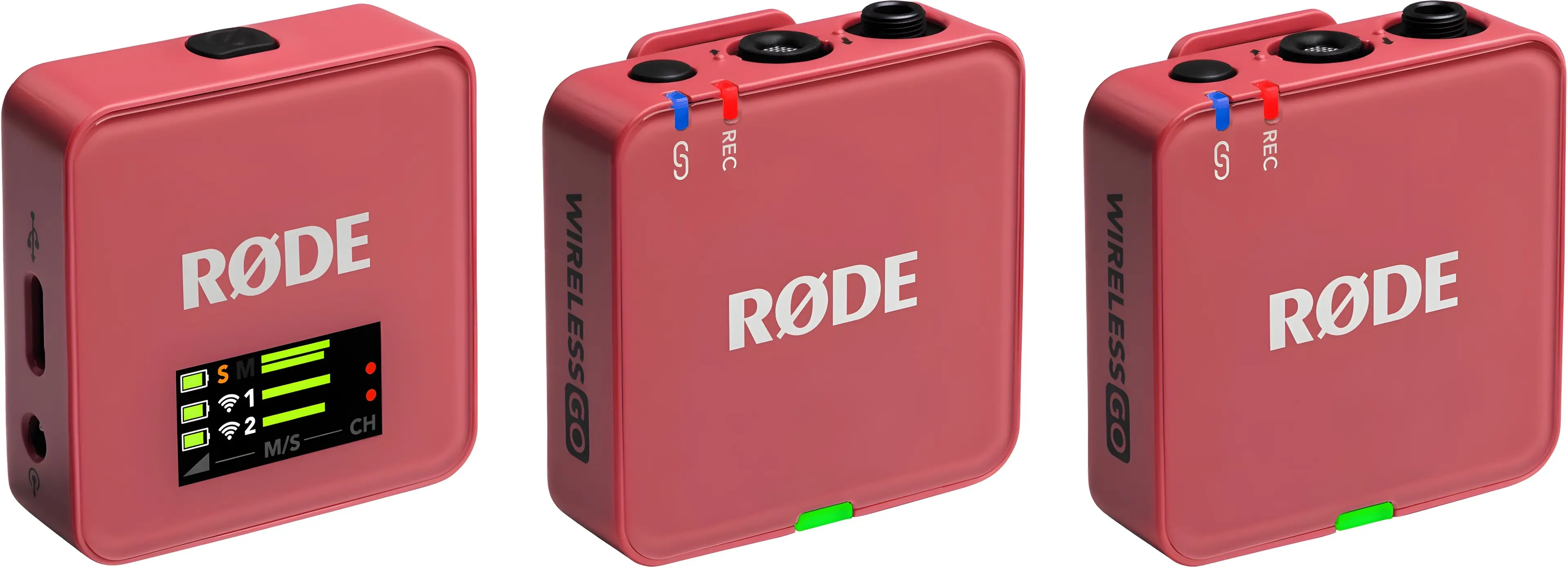 фото Микрофонная радиосистема для камеры, для смартфона Rode Wireless GO Gen 3 Pink 1