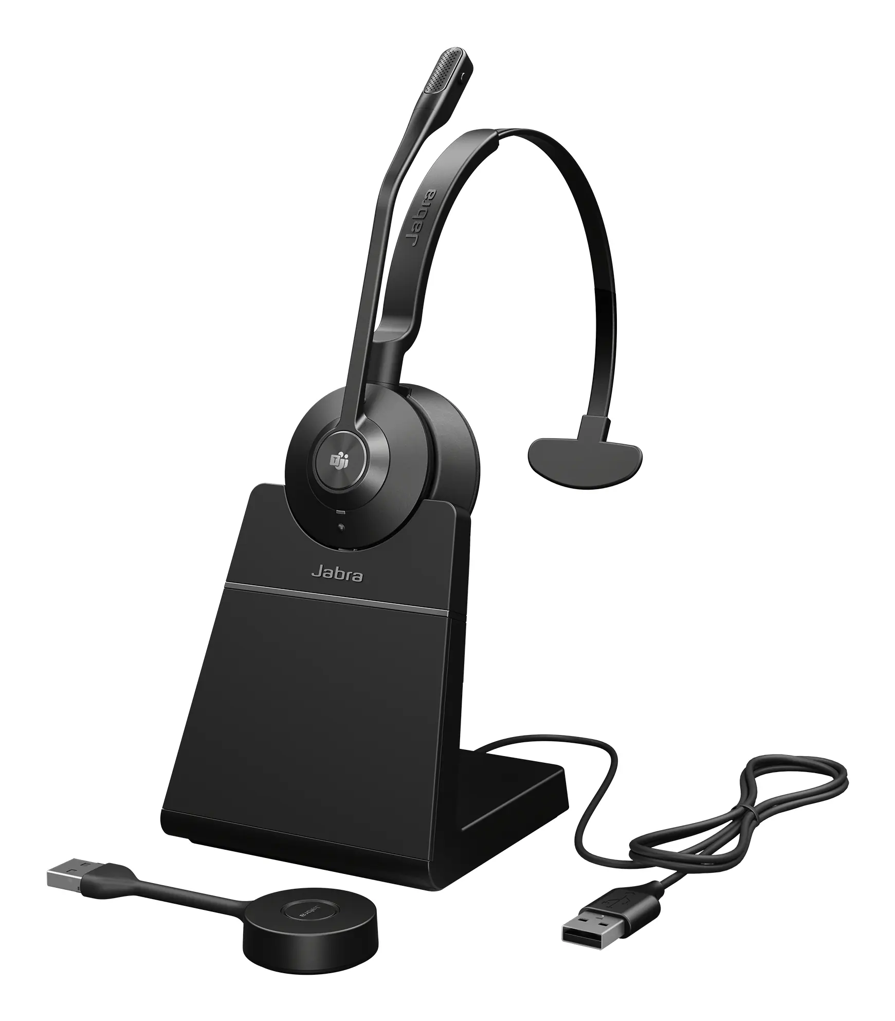 фото Специализированная гарнитура Jabra Engage 55 SE Mono USB-A MS Stand (9653-455-111) 2