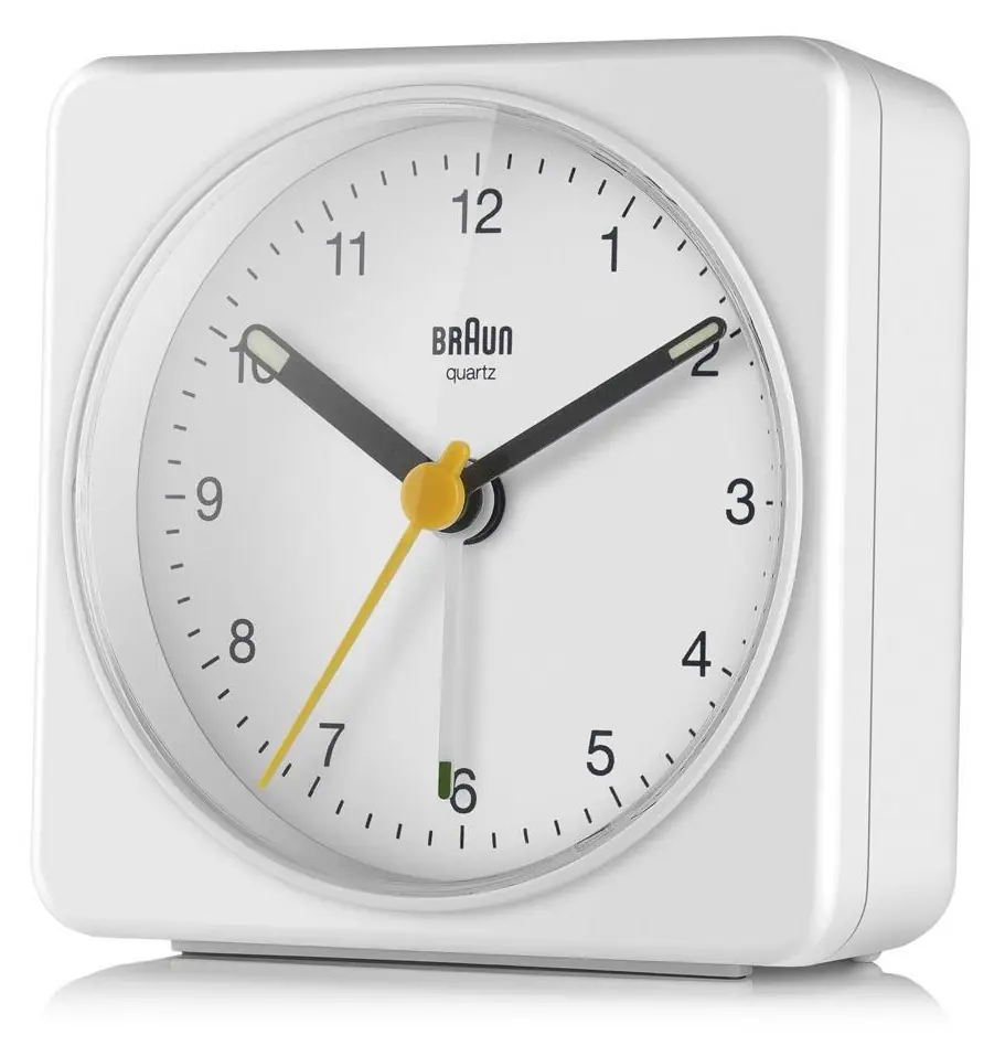 фото Настольные часы Braun BC03 White 1