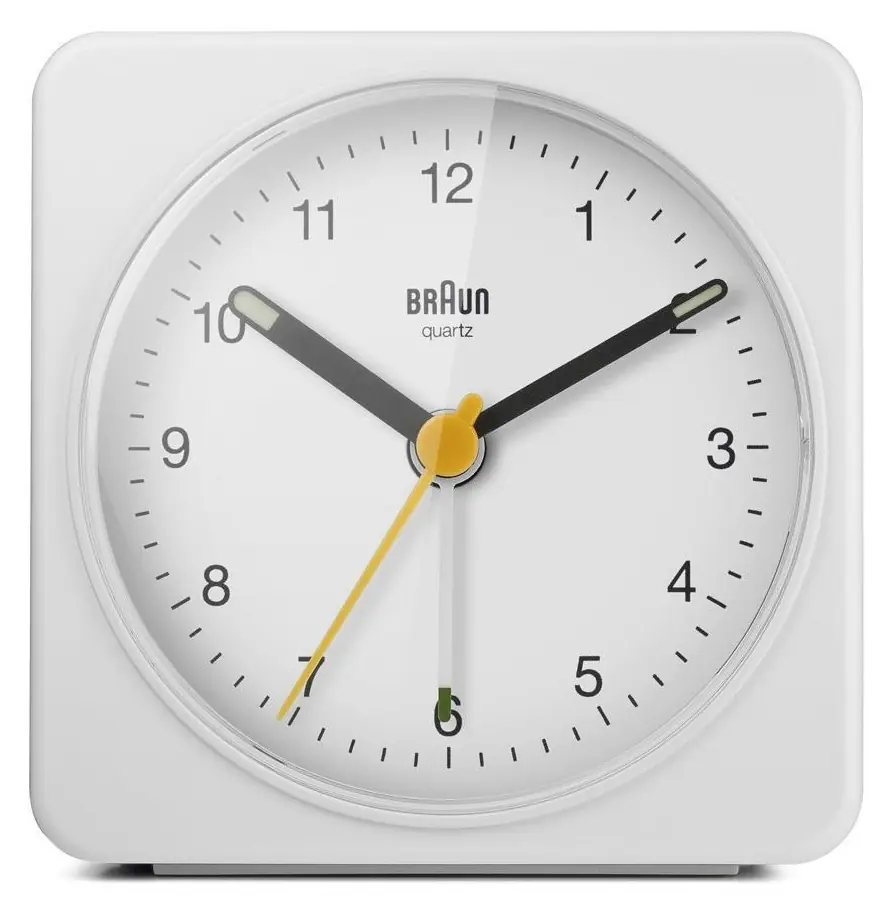 фото Настольные часы Braun BC03 White 2