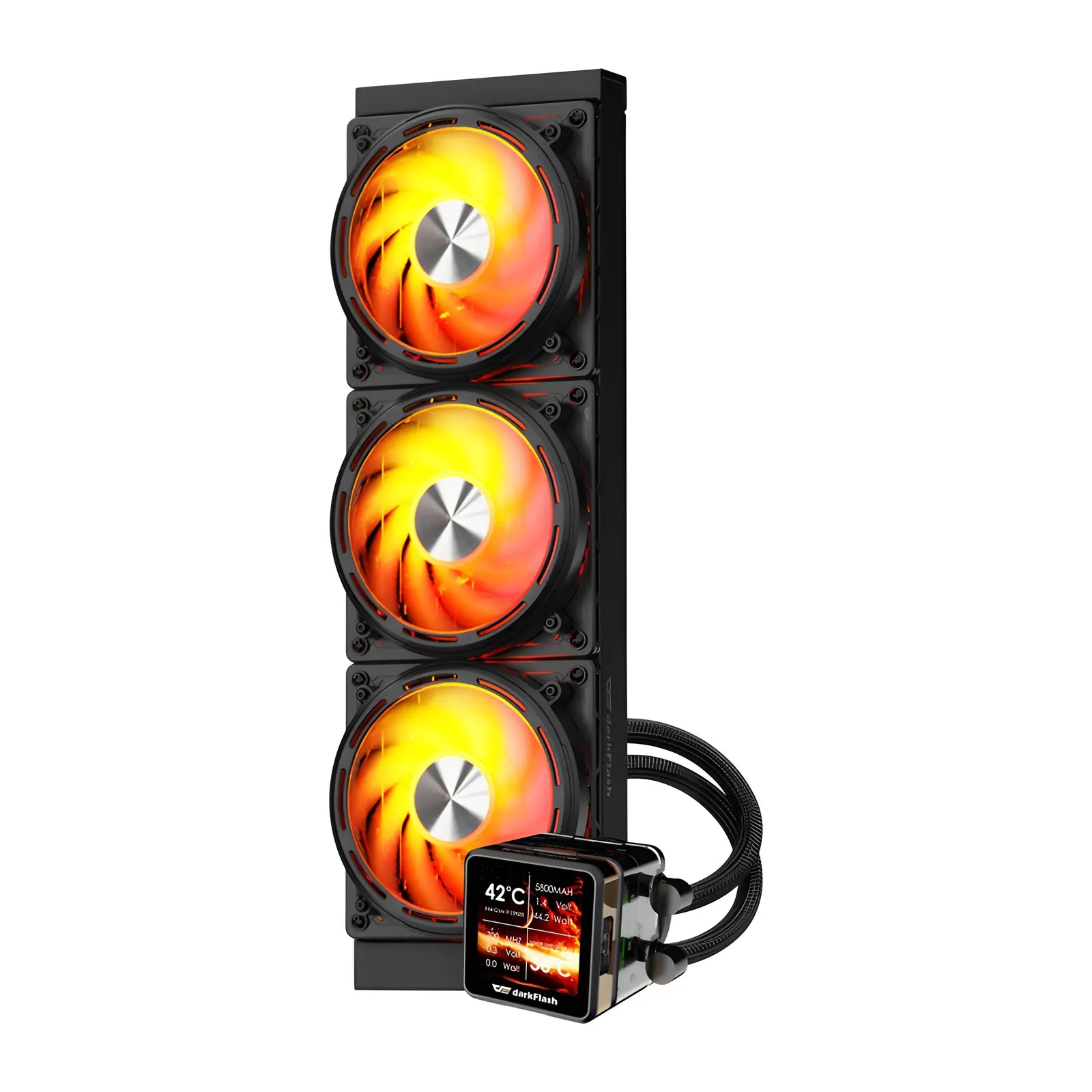 фото Водяне охолодження DarkFlash DE360 Black 1