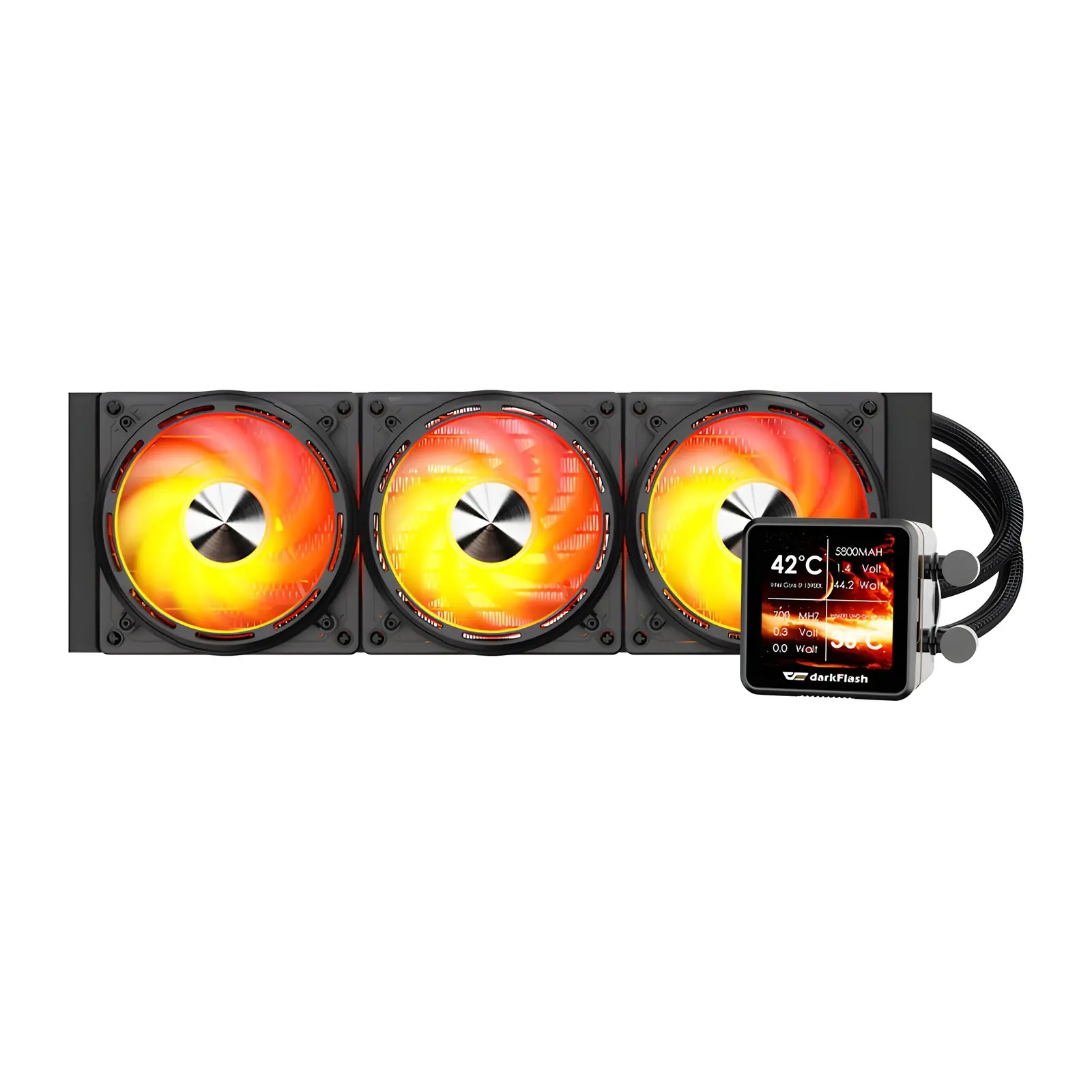 фото Водяне охолодження DarkFlash DE360 Black 2