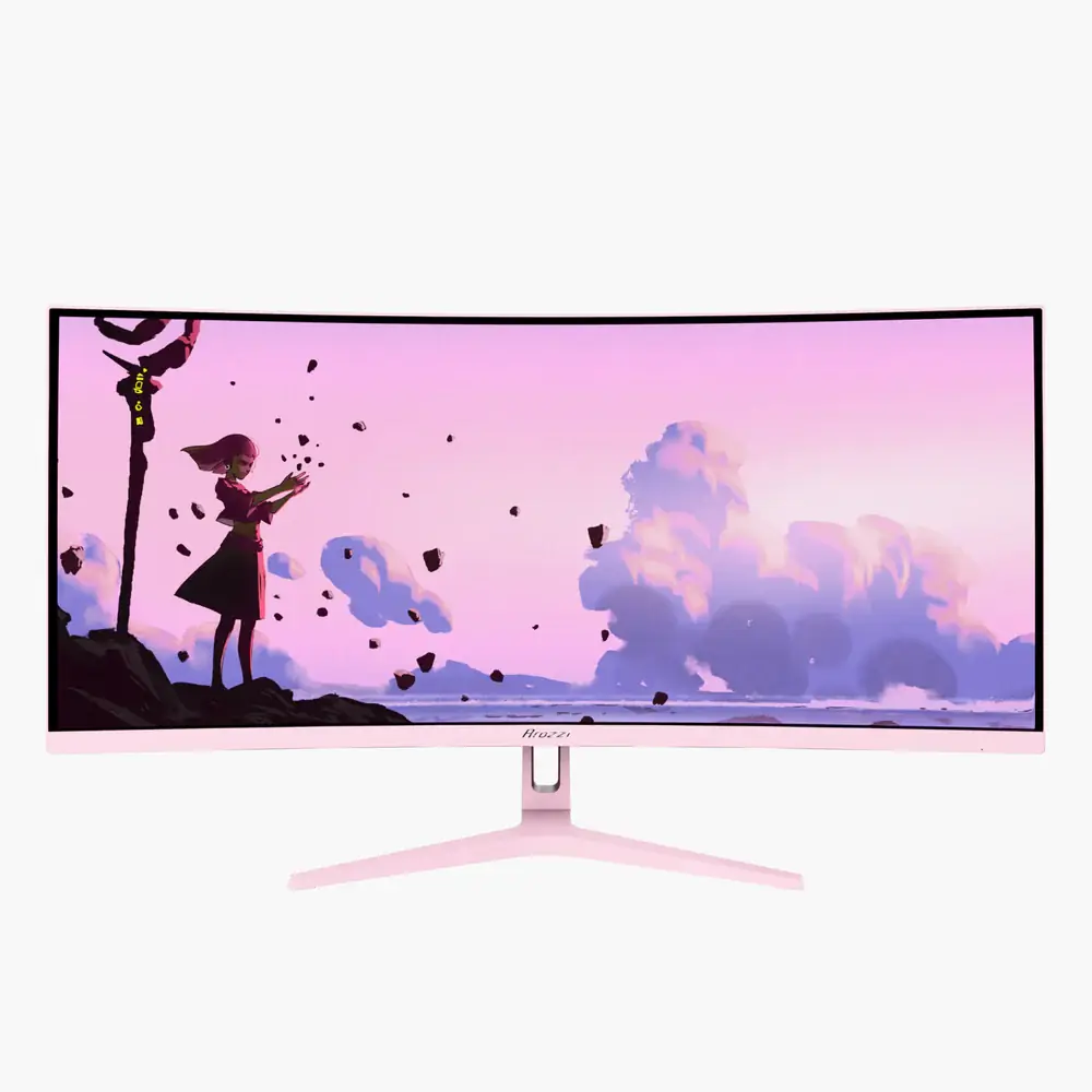 фото Монитор Arozzi Nova 34T2K165 Pink 2