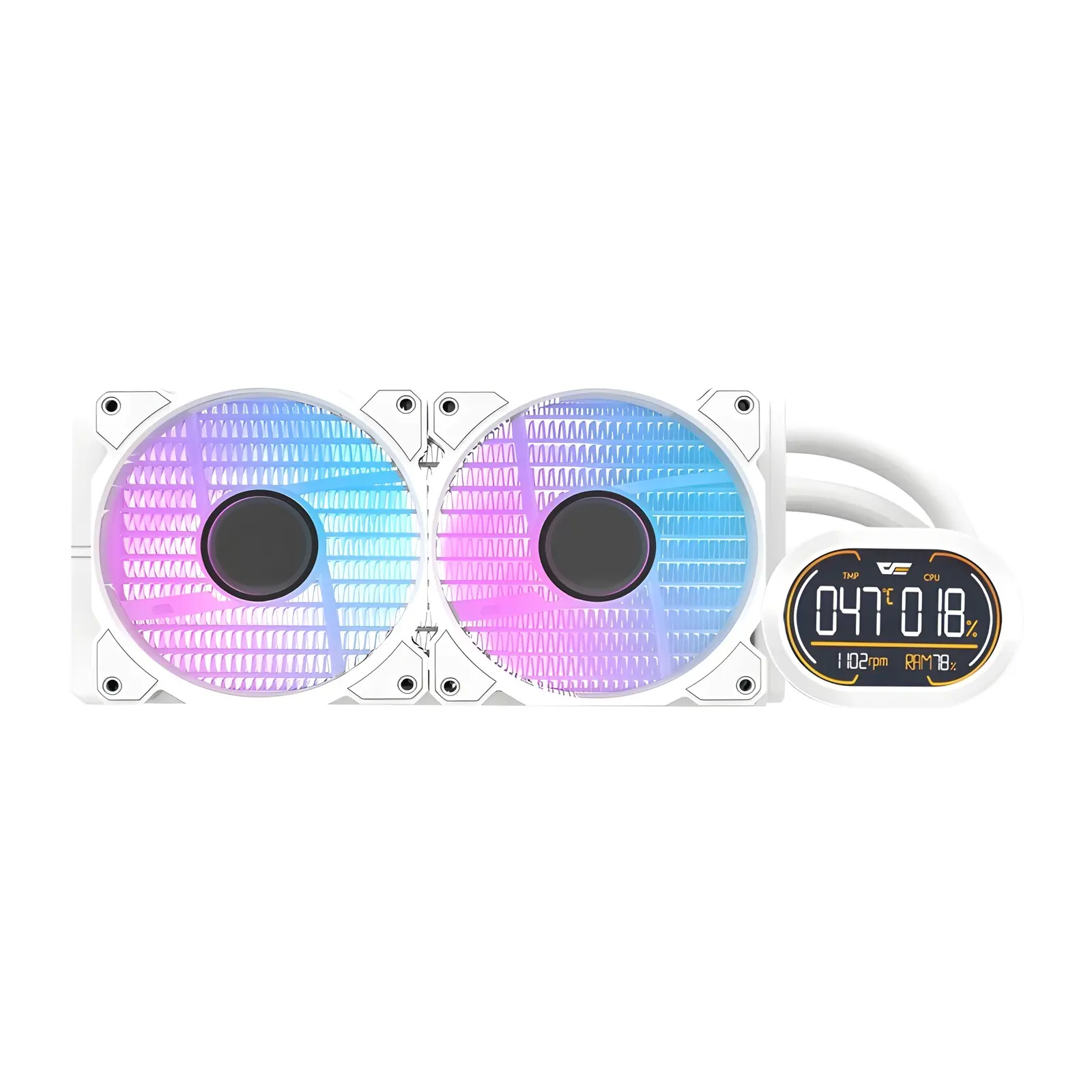 фото Водяне охолодження DarkFlash DH240D V2 White 3