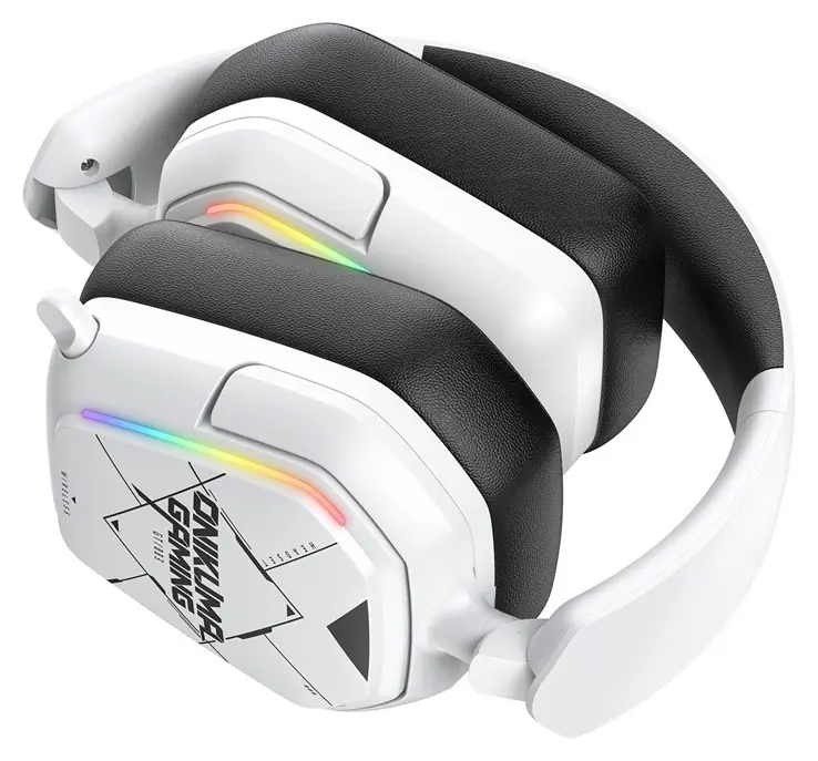 фото Навушники з мікрофоном Onikuma BT883 White 2